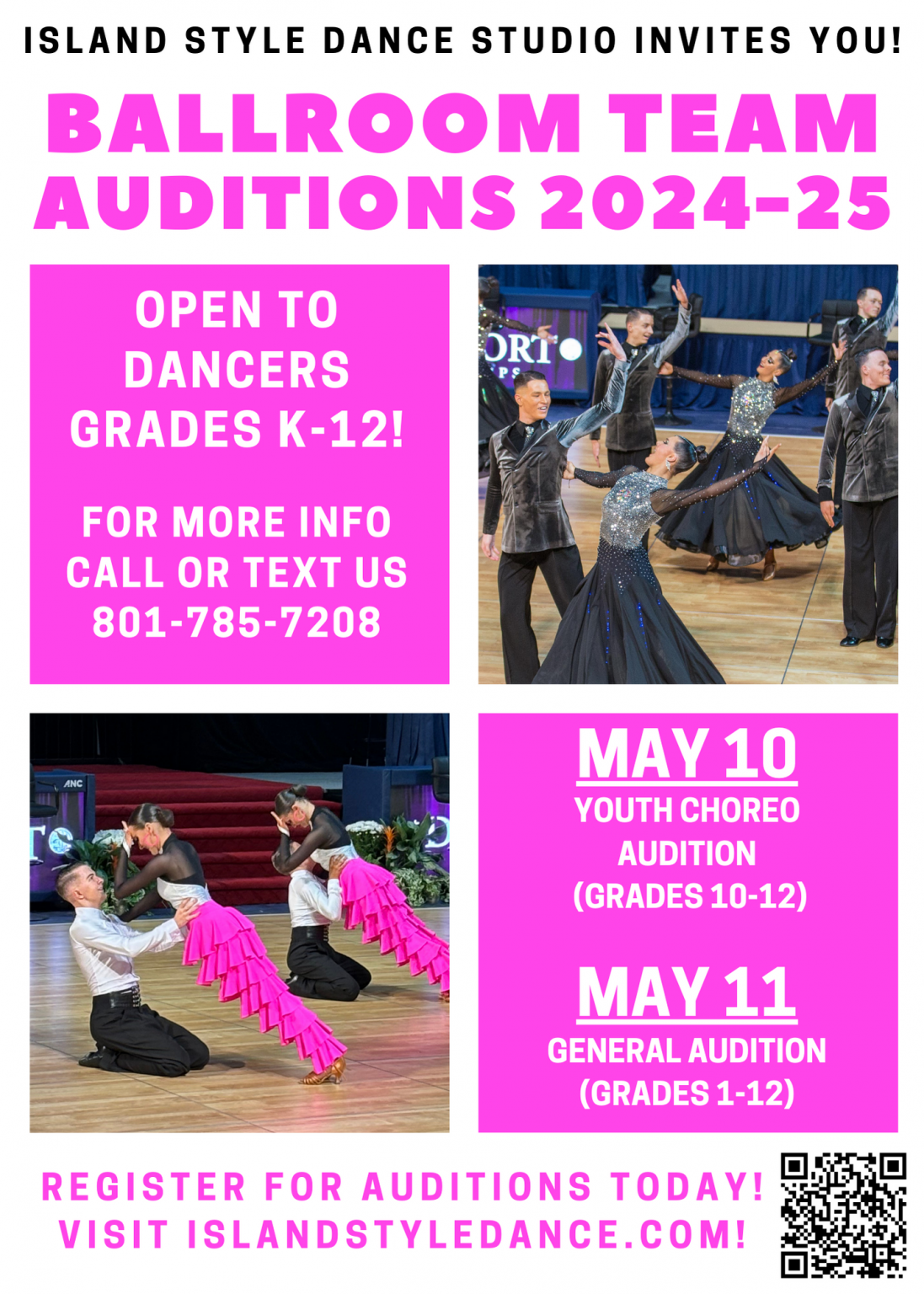 Island Style and Quickstep Auditions - Utah Ballroom Utah Ballroom